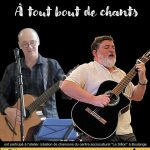 Justin Beausonge et Thierry Chapelle en concert à la bibliothèque.