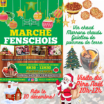 Le marché Fenschois accueil le Père Noël, dimanche 10 Décembre 2023 !