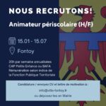 Avis offre d’emploi.