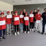 Des cadets de la sécurité diplômés.