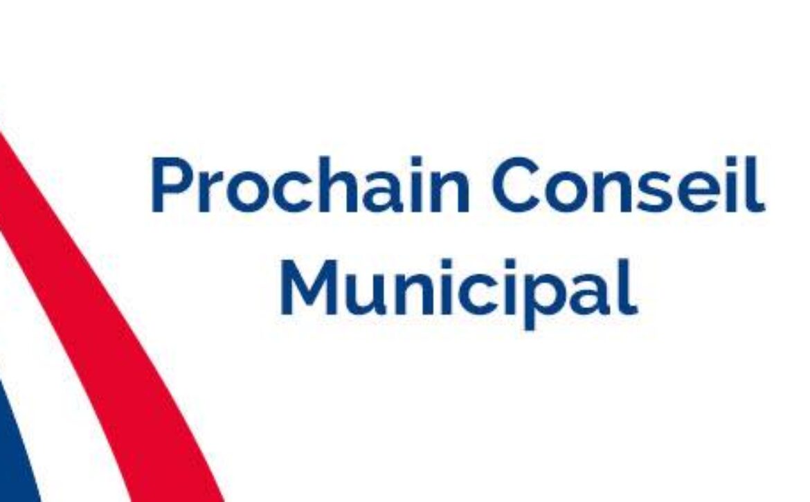 Conseil Municipal