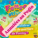 Fensch'stivales : ANNULATION DE LA FÊTE DE QUARTIER DU POGIN – SAMEDI 30 AOÛT.