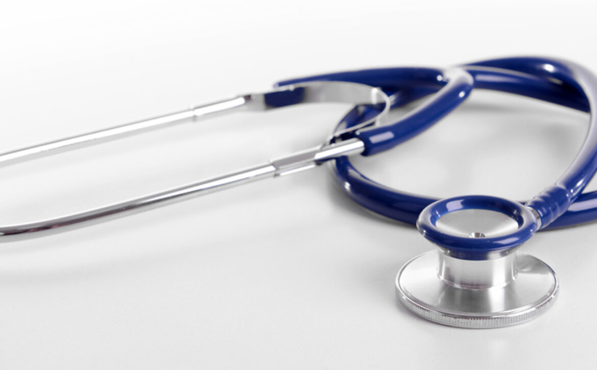 Stethoscope,Isolated,On,White
