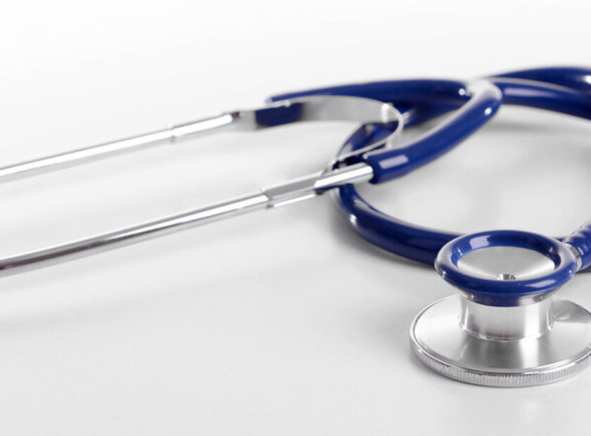 Stethoscope,Isolated,On,White