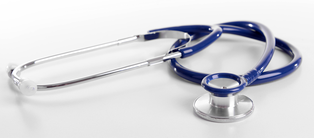 Stethoscope,Isolated,On,White