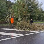 Intervention d’urgence suite aux intempéries.