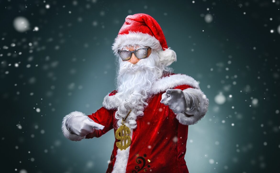 X-mas,Lottery,Win,Credit,Bank,Present,For,Noel.,Funky,Crazy