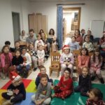 Soirée pyjama à la bibliothèque municipale.