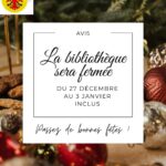 Information – Bibliothèque municipale.