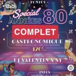 La soirée du Nouvel An 80’s affiche COMPLET !