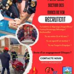 LES JEUNES SAPEURS-POMPIERS.