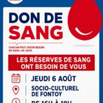 Les réserves de sang ont besoin de vous !