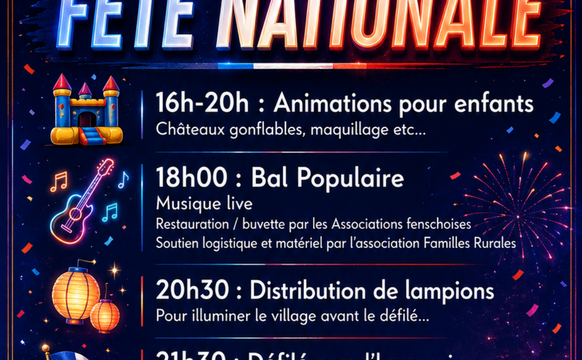 Fête Nationale – 2026