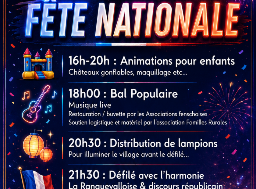 Fête Nationale – 2026