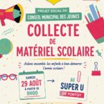 Une collecte de matériel scolaire pour bien démarrer l’année !