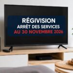 Information aux abonnés Régivision – arrêt des services au 30 novembre 2026.