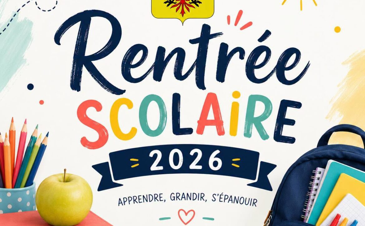 Rentrée scolaire 2026 – 2027
