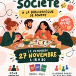 Soirée jeux de société à la bibliothèque de Fontoy !