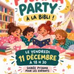 Une pyjama party à la bibliothèque !