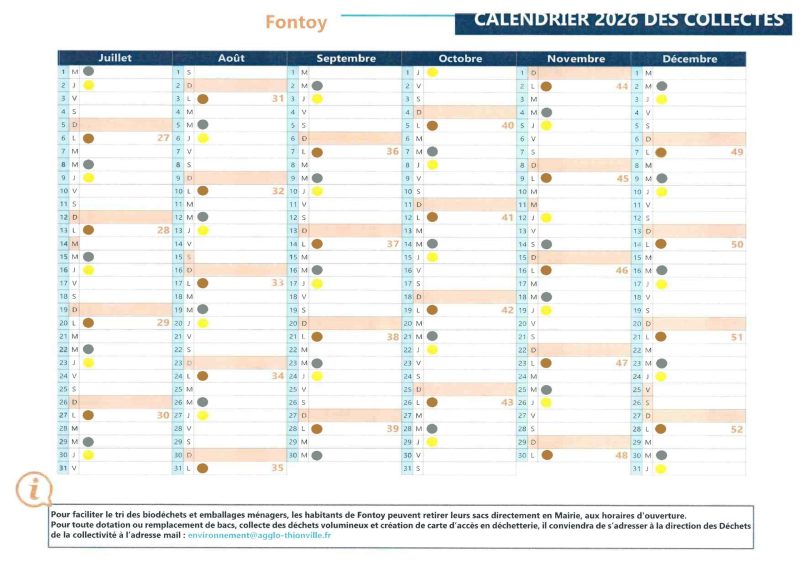 Calendrier - Collectes 2026 (1)