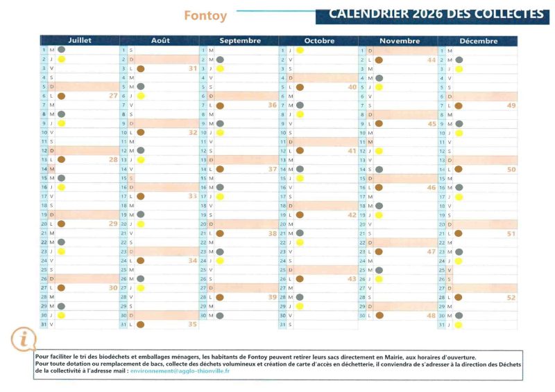 Calendrier - Collectes 2026 (1)